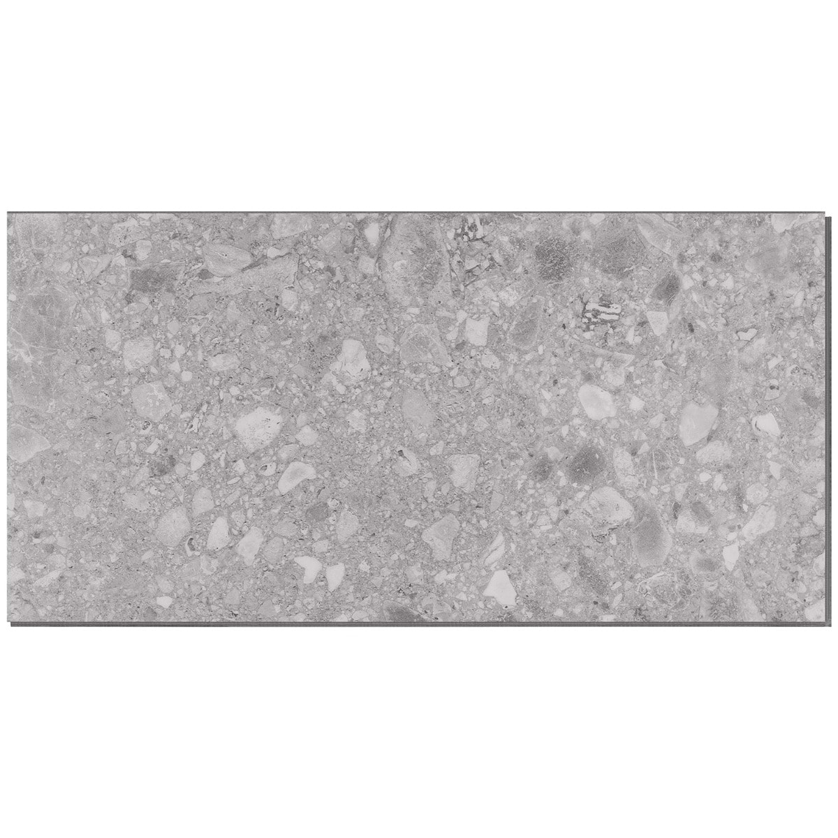 Rizo LVT Earth Gray 12x24 Rigid Core Click Luxury Vinyl Tile 