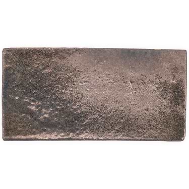 Emery Metallic Bronze 4x8 Handmade Crackled Terracotta Subway Tile