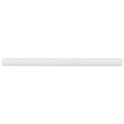 Snow White 1x12 Honed Marble Pencil Molding