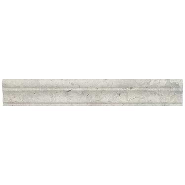 Tundra Gray 2x12 Polished Limestone Cornice Molding