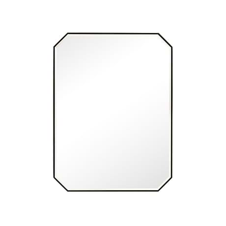 Rohe Matte Black 30x40" Octagonal Mirror by JMV