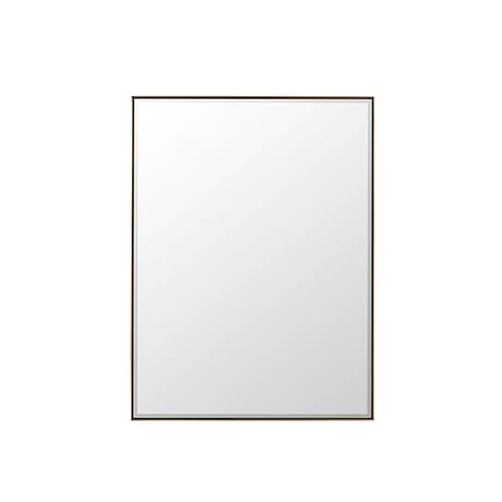 Rohe Champagne Brass 30x40" Rectangle Mirror by JMV