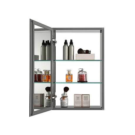 Vita Beveled 15x26" Rectangle Recessed or Wall Mounted Medicine Cabinet with Mirror