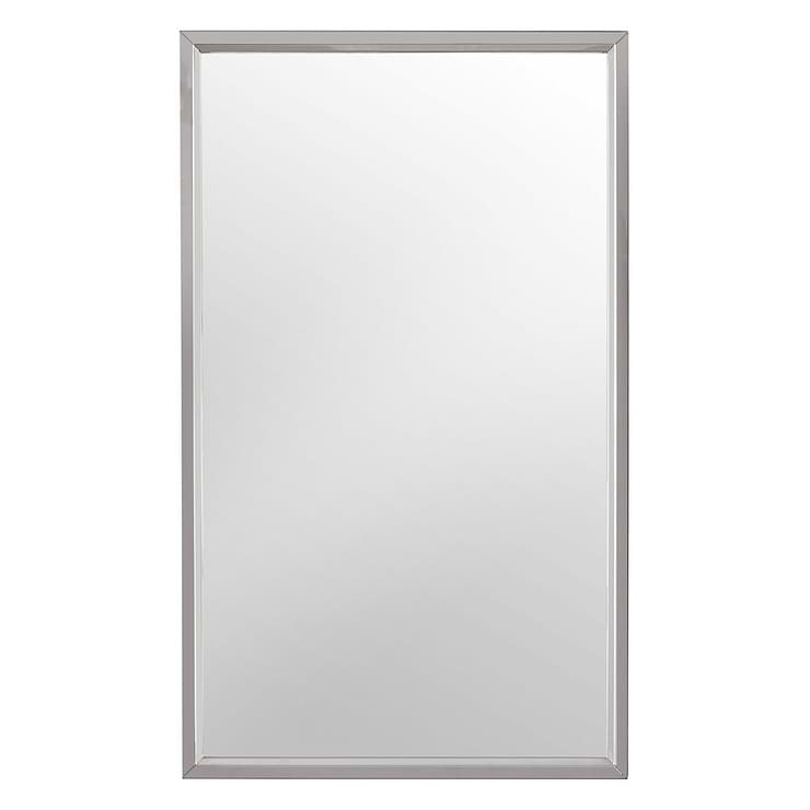 Everyday Twilight Stainless Steel 18x30" Rectangle Mirror