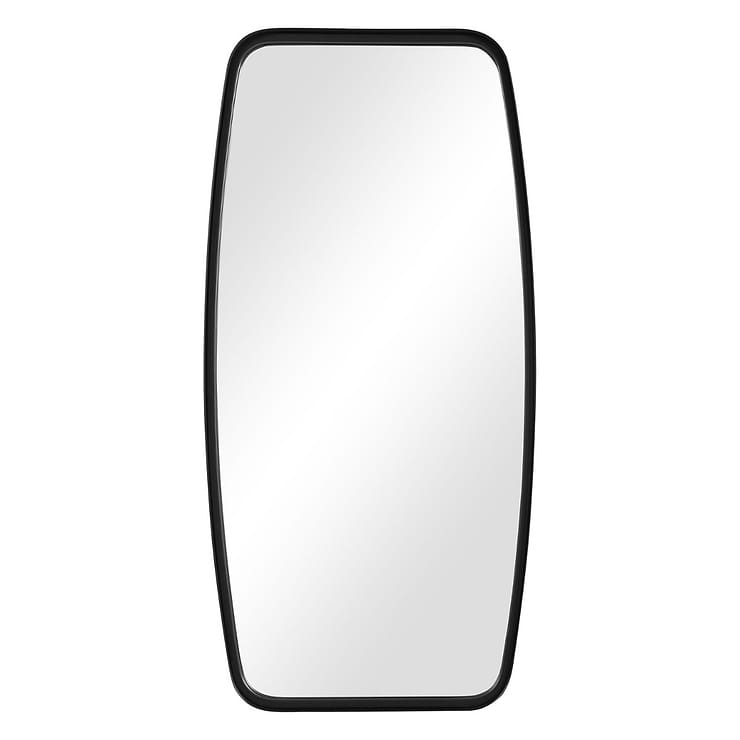 Simpla Serene Black 20x40" Rectangle Mirror