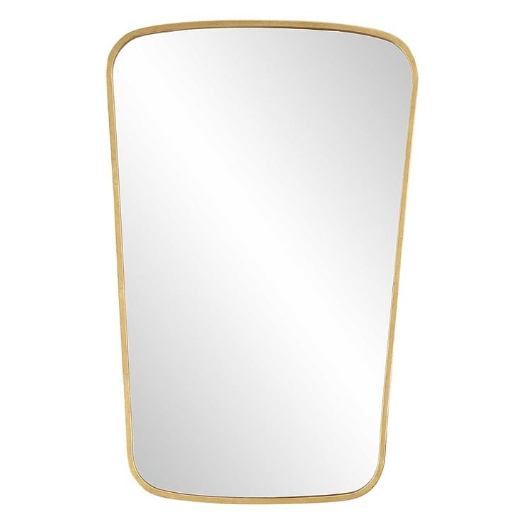 Simpla Sheen Gold 22x34" Silhouette Mirror