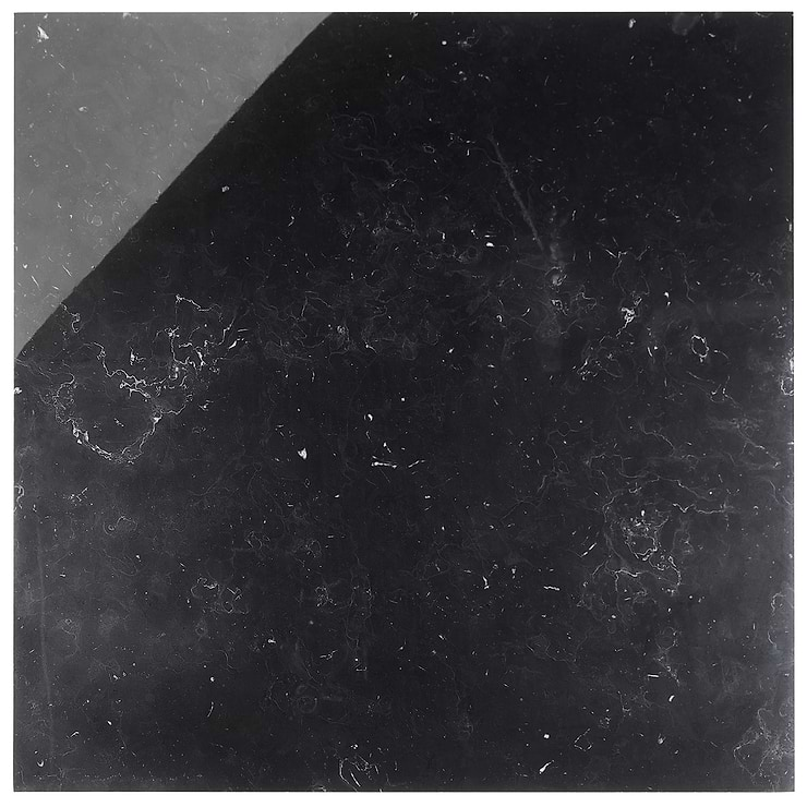 Nero Marquina 24x24 Polished Marble Tile