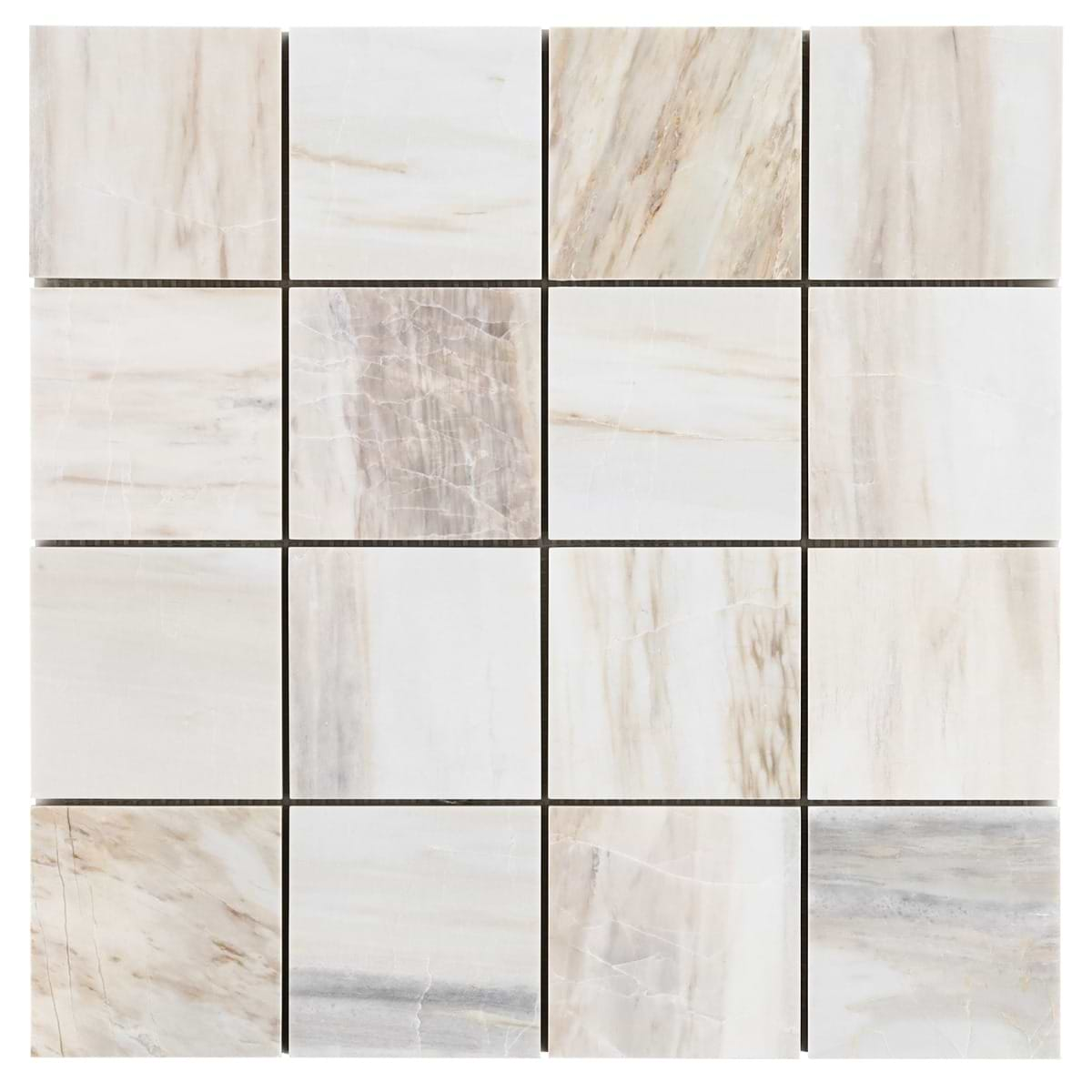 Sabbia Marble 3x3 Polished Mosaic Tile