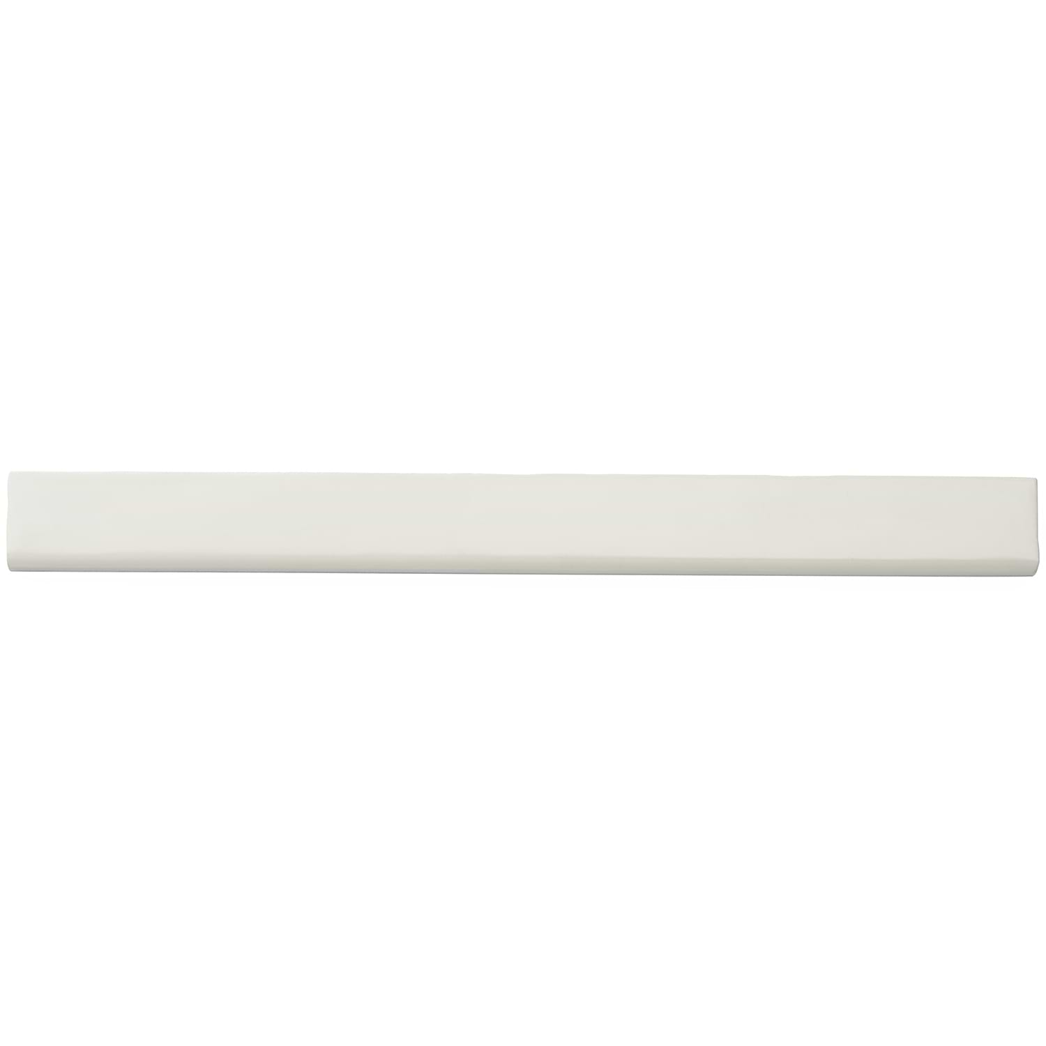 Carolina White Cloud 2x20 Polished Ceramic Bullnose