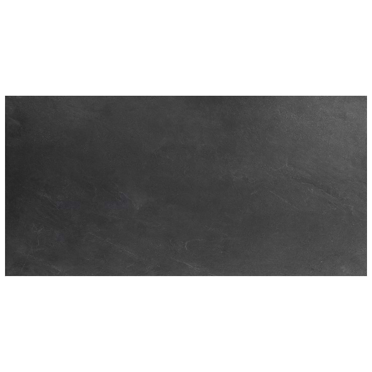 ZenTech Graphite Gray 24x48 Matte Porcelain Tile