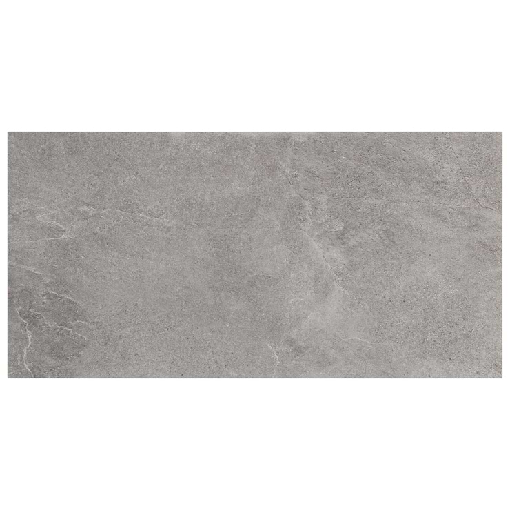 ZenTech Silver Gray 12x24 Matte Porcelain Tile