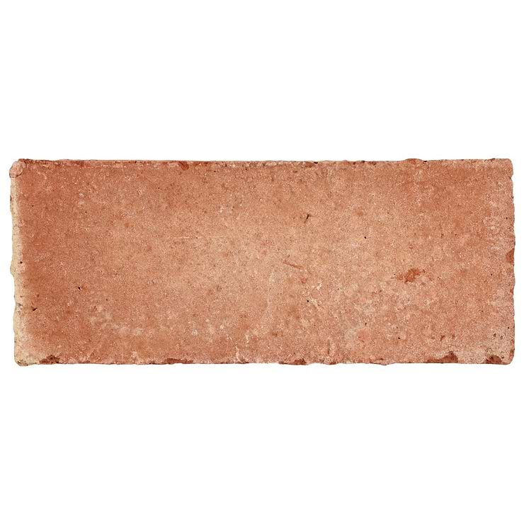 Terra Villa Red 2x6 Matte Presealed Genuine Terracotta Tile