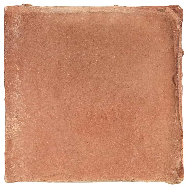 Terra Villa Red 4x4 Matte Presealed Genuine Terracotta Tile