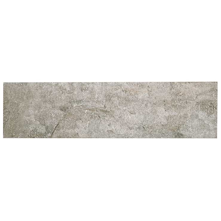 Shala Storm Gray 12x48 Matte Stair Tread Tile