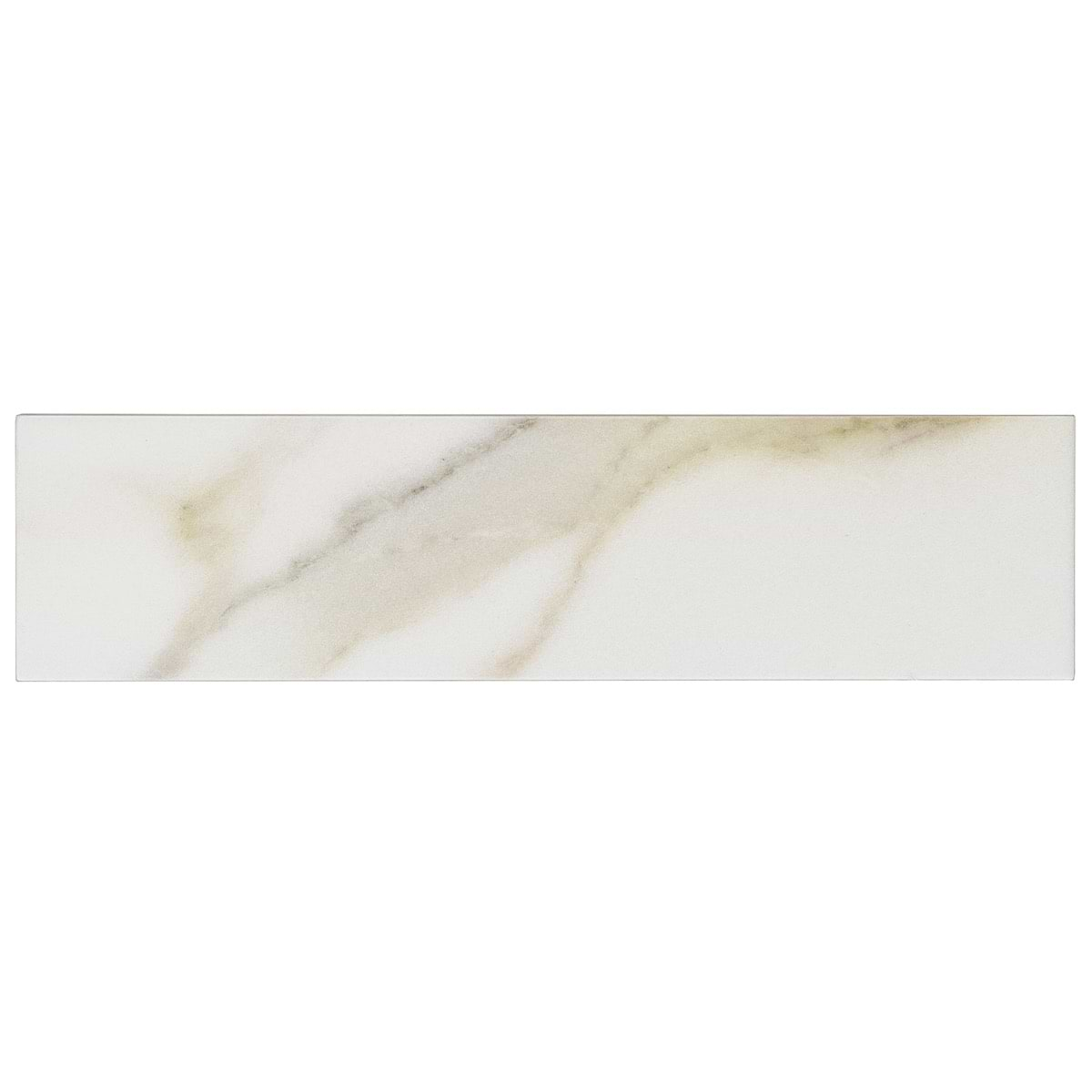 Amalfi Calacatta White 3x12 Matte Ceramic Tile