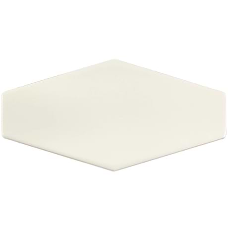 Manchester Vanilla White 4x8 Hexagon Glazed Ceramic Tile