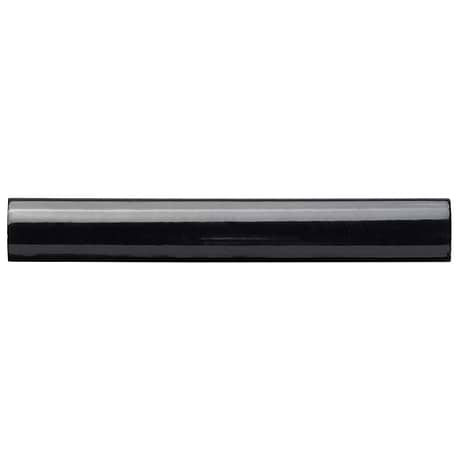 Park Hill Black Polished Porcelain 1/4 Round Bullnose