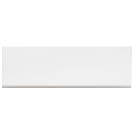 Park Hill White 4x12 Polished Porcelain Bullnose