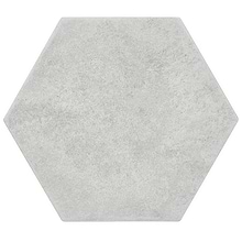 Terra Pompeii Blanco White 8" Hexagon Matte Porcelain Tile