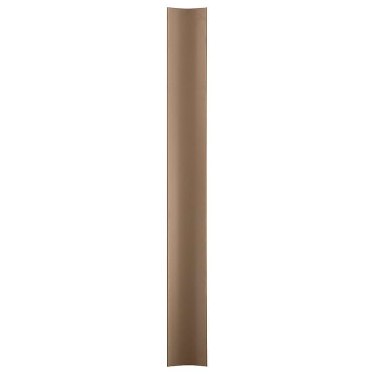 Roller Fluted Column Taupe 4x36 3D Handmade Matte Ceramic Tile