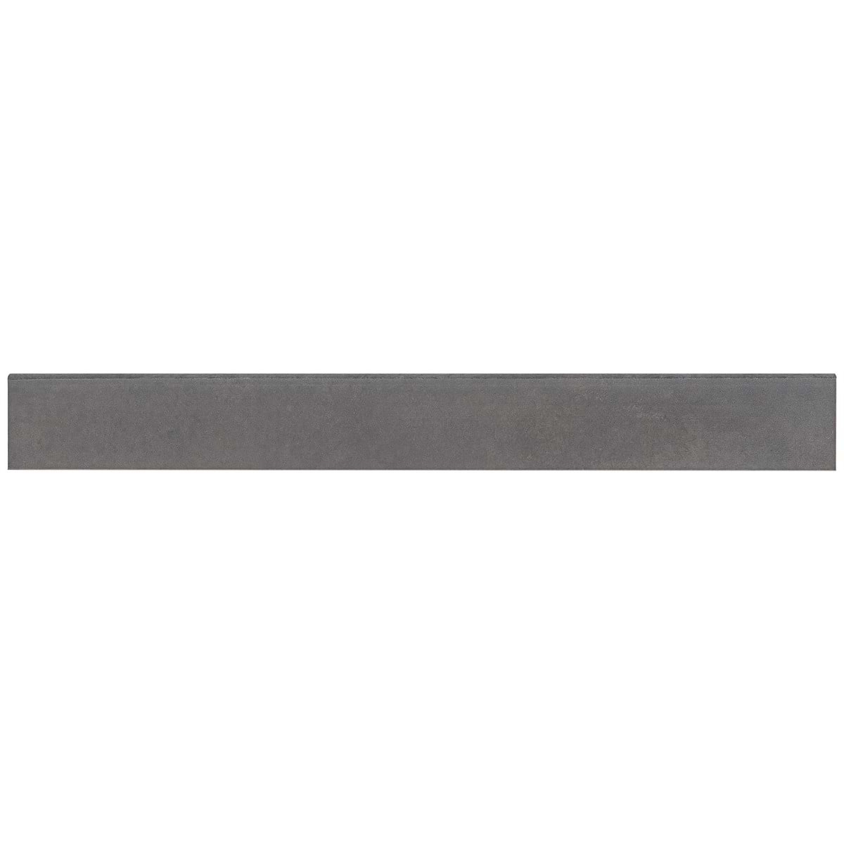 Bond Venom Black Charcoal 3x24 Matte Porcelain Bullnose