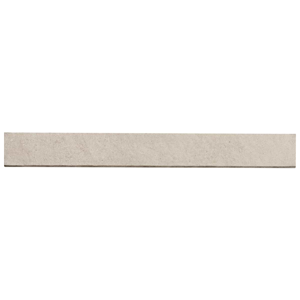 Era Crema Beige 3x24 Limestone Look Matte Porcelain Bullnose