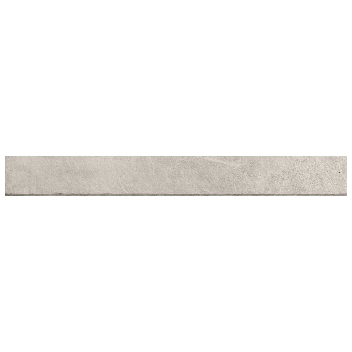 Era Linen White 3x24 Limestone Look Matte Porcelain Bullnose