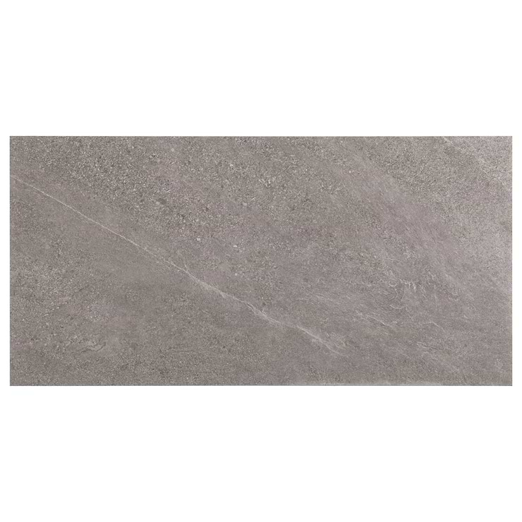 Era Slate Gray 12x24 Limestone Look Matte Porcelain Tile