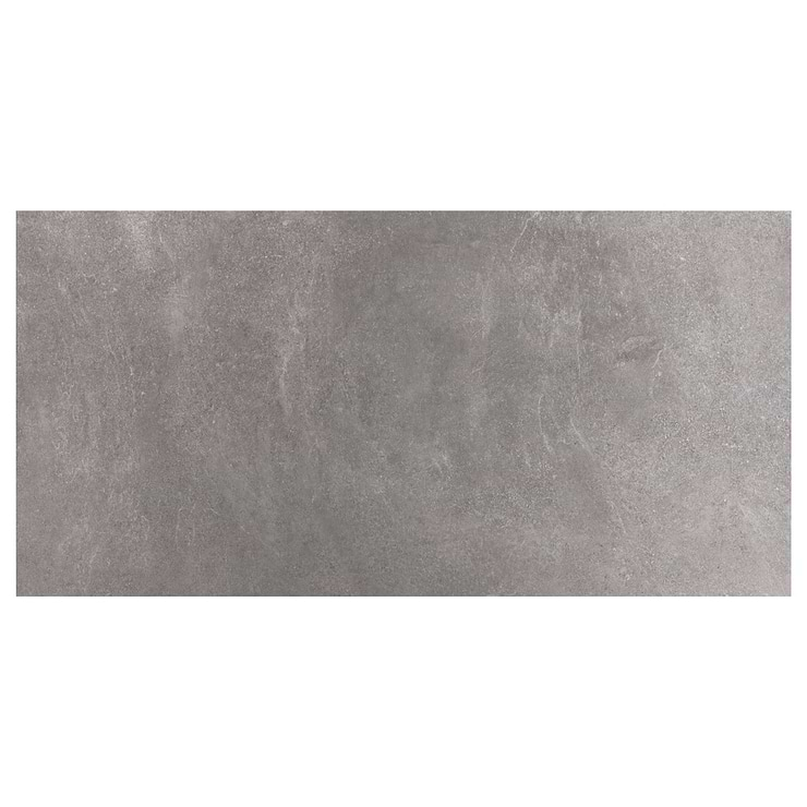 Era Slate Gray 24x48 Limestone Look Matte Porcelain Tile