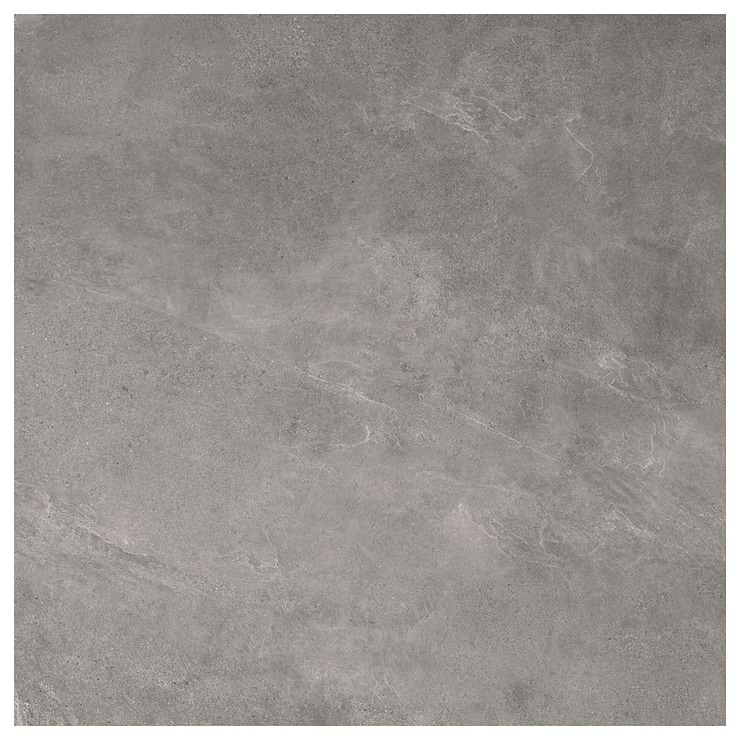 Era Slate Gray 48x48 Limestone Look Matte Porcelain Tile