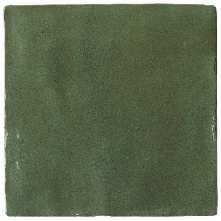 Portmore Green 4x4 Glossy Ceramic Tile