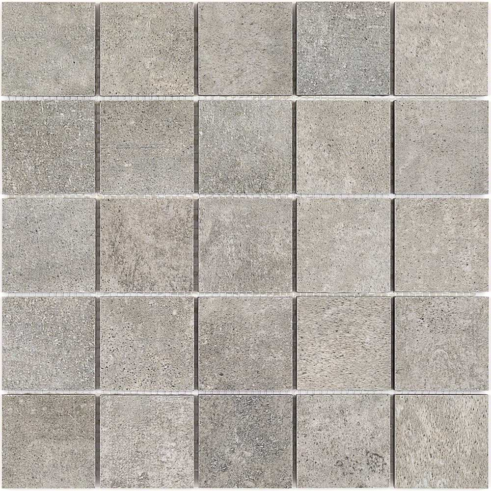 Marbella Greige 2x2 Matte Porcelain Mosaic Tile