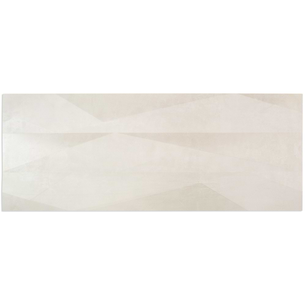 Instinct Murmur 3D Canvas Beige 12x32 Matte Ceramic Wall Tile