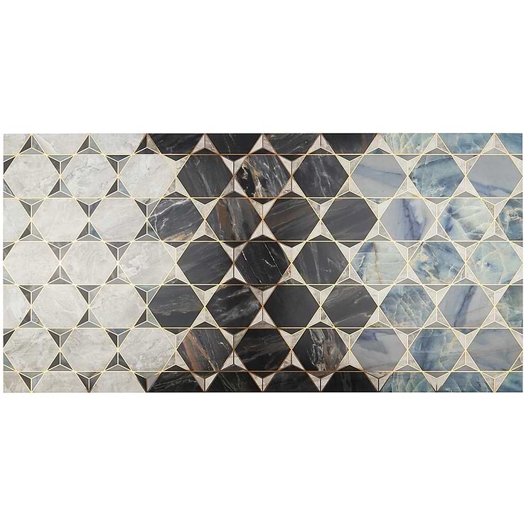 Imagine Stone Decor Domino 24x48 Matte Porcelain Wall Tile