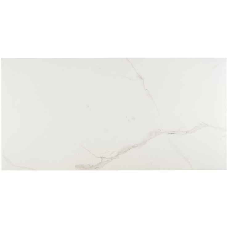 TileBarXL Marmi White Calacatta Honed 24"X48" Porcelain Tile