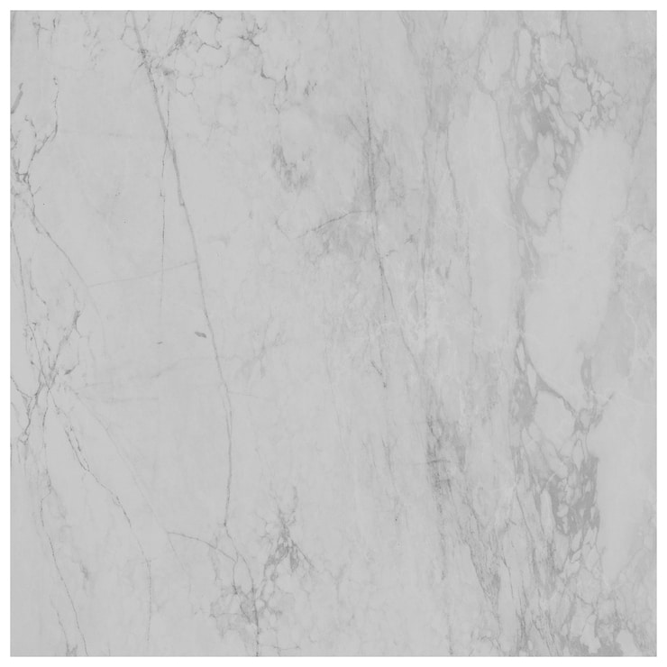 Autograph Caldia Oro White 48x48 Marble Look Satin Porcelain Tile