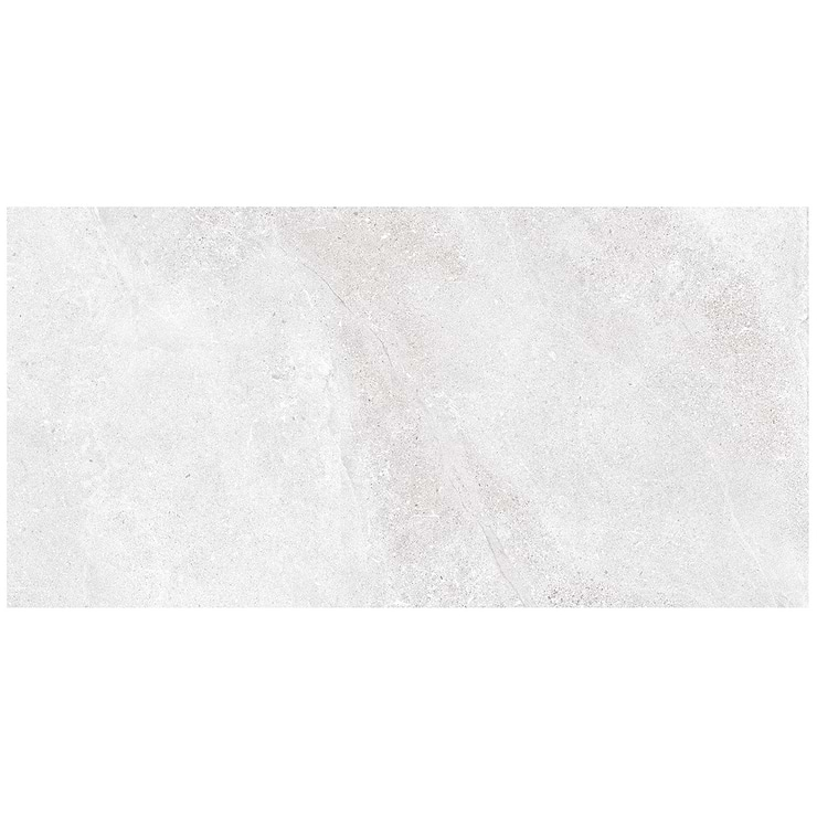 Lune Ice Light Gray 24x48 Matte Porcelain Tile