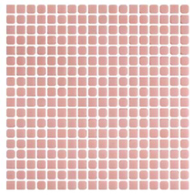 Venini Pink 1/2" Mini Square Frosted Glass Mosaic Tile