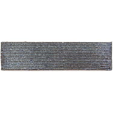 Easton Ridge Ridge Textured Denim Dark Blue 2x9 Handmade Glazed Clay Brick Subway Tile