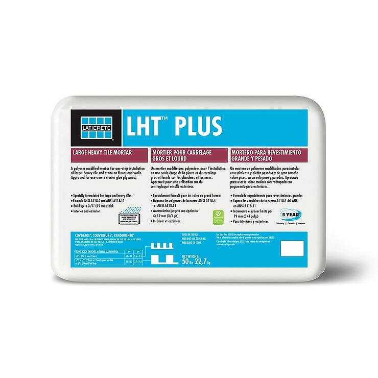 Laticrete LHT Plus Gray Thinset- 50 lb