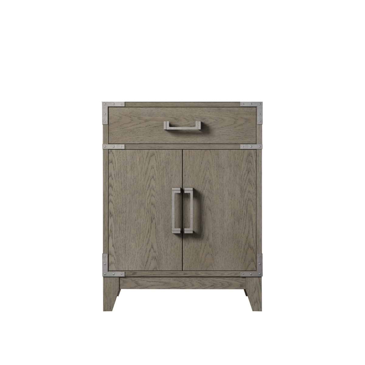 Aiden Gray Oak 24" Single Vanity without Top