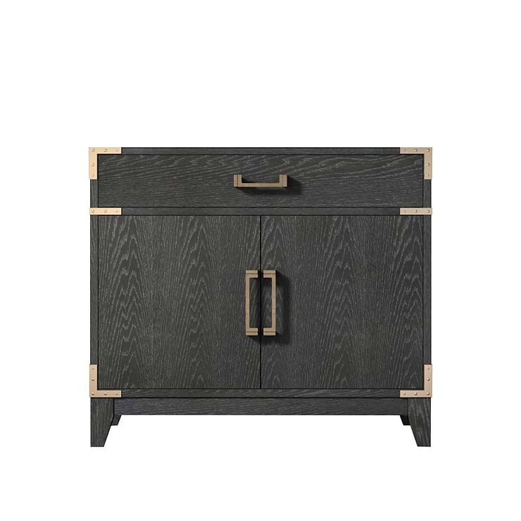 Aiden Black Oak 36" Single Vanity without Top