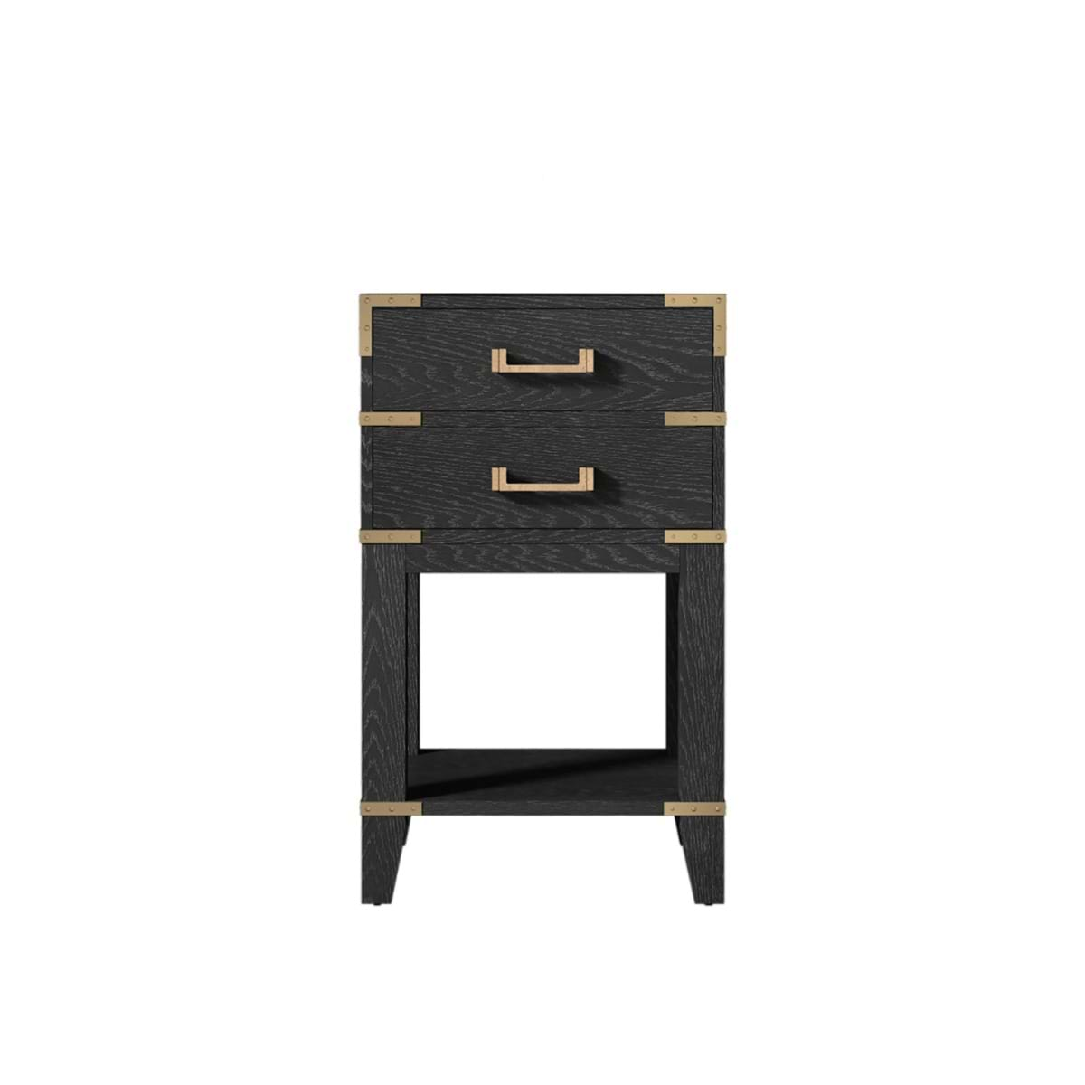 Calico Black Oak 20" Single Vanity without Top