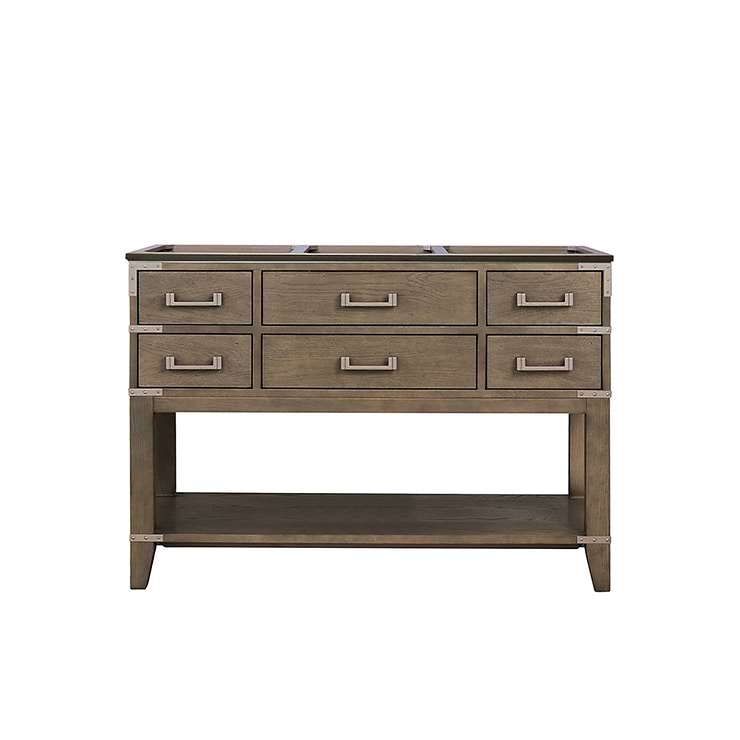 Calico Gray Oak 48" Single Vanity without Top