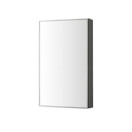 Vita Beveled 15x26" Rectangle Recessed or Wall Mounted Medicine Cabinet with Mirror
