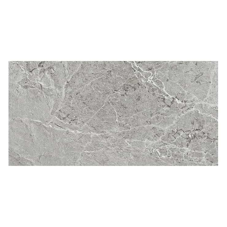 ZenTech Silver Gray 12x24 Matte Porcelain Tile