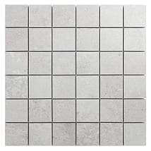 Stoneside Pearl Gray 2x2 Porcelain Matte Mosaic Tile