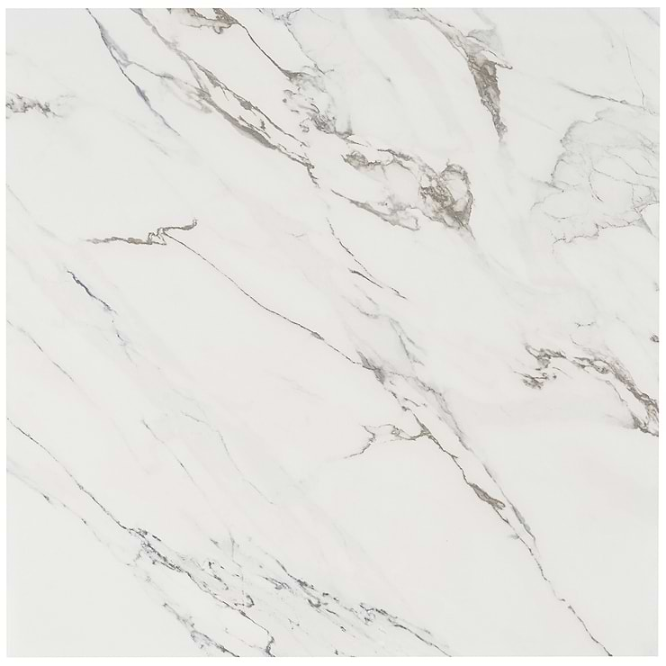 Calacatta Azur 24x24 Polished Porcelain Tile