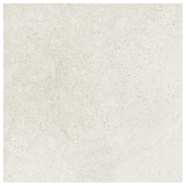 Sample-New Rock Perla White Limestone Look Matte Porcelain Tile