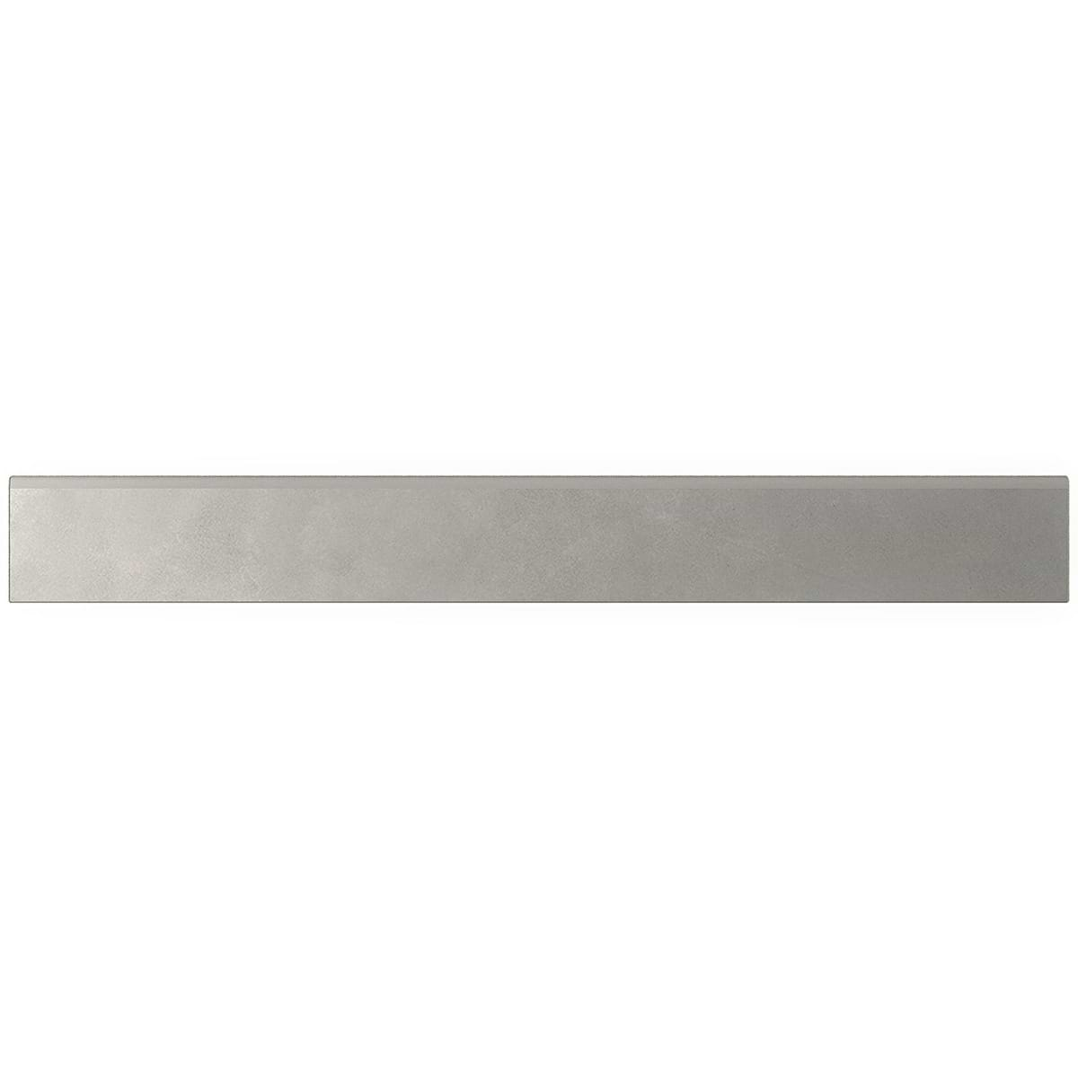 Clay Fancy Gray 3x32 Matte Porcelain Bullnose | Tilebar.com